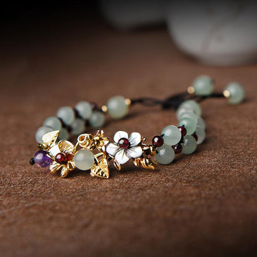 Green Jade Elegant Charm Bracelet-Your Soul Place